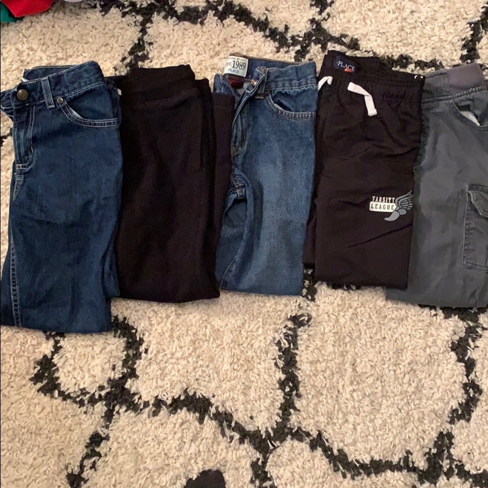 12 pairs Size 6-8 boys pants